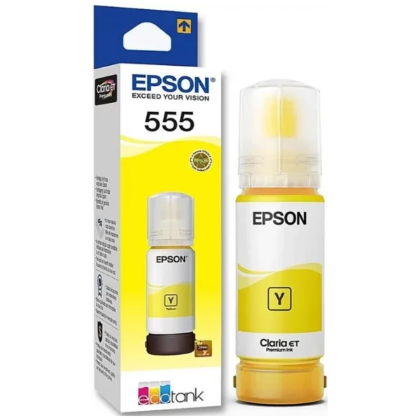 Botella Epson T555420-AL, Yellow 70 ml L8180 (6.200 paginas)