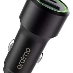 Cargador de Carro Oraimo Bullet PD Negro 36W