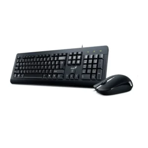 Combo teclado + mouse Alambrico Genius KM-160 Negro