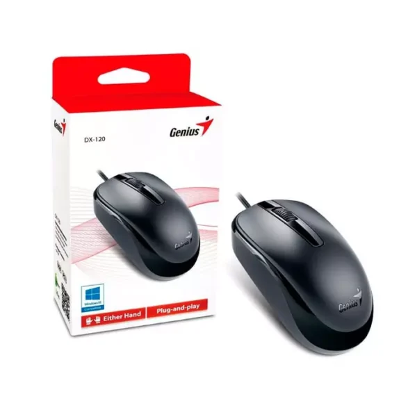 Mouse GENIUS DX-120 USB Alambrico COLOR Negro