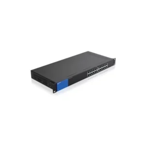 Switch 24 puertos Gigabit Ethernet (10 100,1000), Diseñado para montarse en Rack, - No Administrable