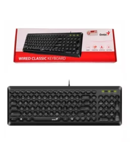 Teclado Genius SlimStar Q200 USB Alambrico Negro