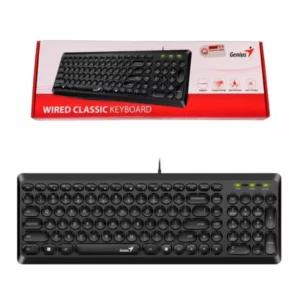 Teclado Genius SlimStar Q200 USB Alambrico Negro