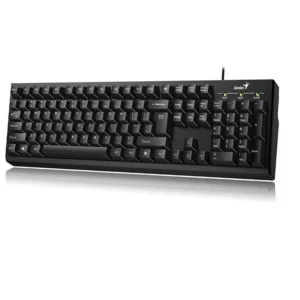 Teclado Genius Smart KB-100 USB Negro Resistente a Liquidos