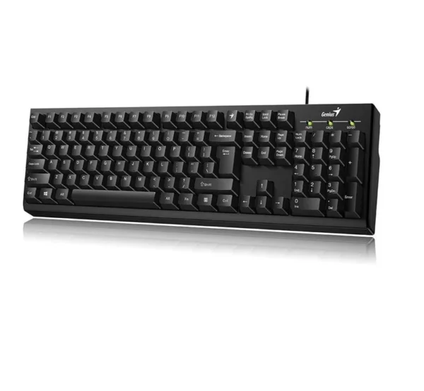 Teclado Genius Smart KB-100 USB Negro Resistente a Liquidos