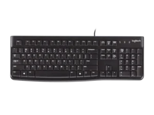 Teclado logitech K120 Corded USB Negro