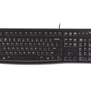 Teclado logitech K120 Corded USB Negro