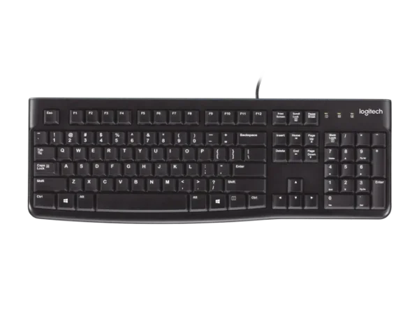 Teclado logitech K120 Corded USB Negro